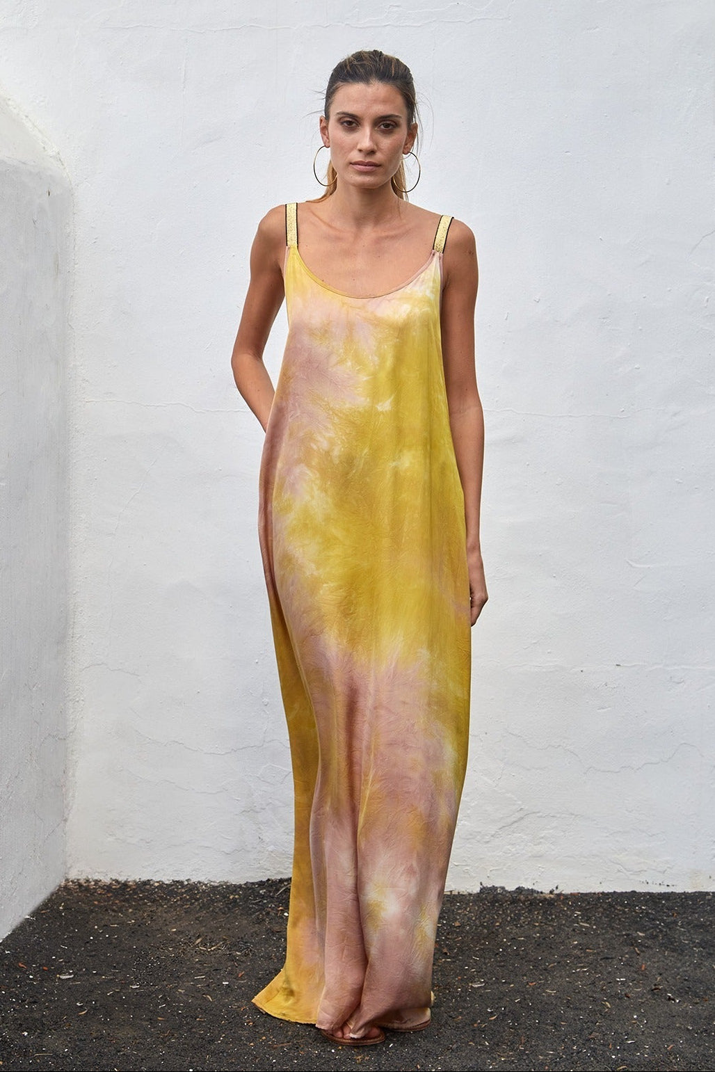 ROBE LONGUE ALIA IMPRIMÉ DESIERTO