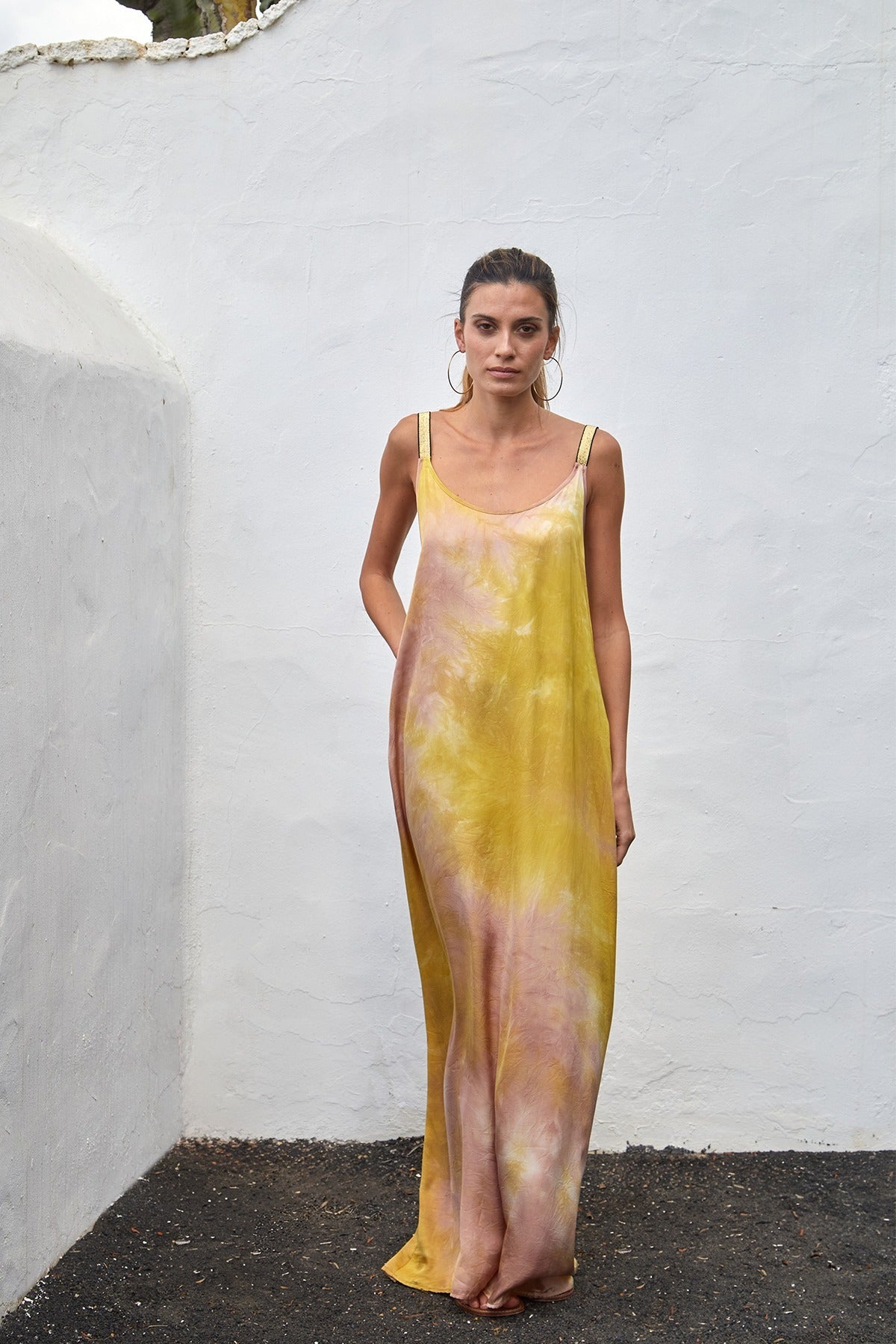 ROBE LONGUE ALIA IMPRIMÉ DESIERTO