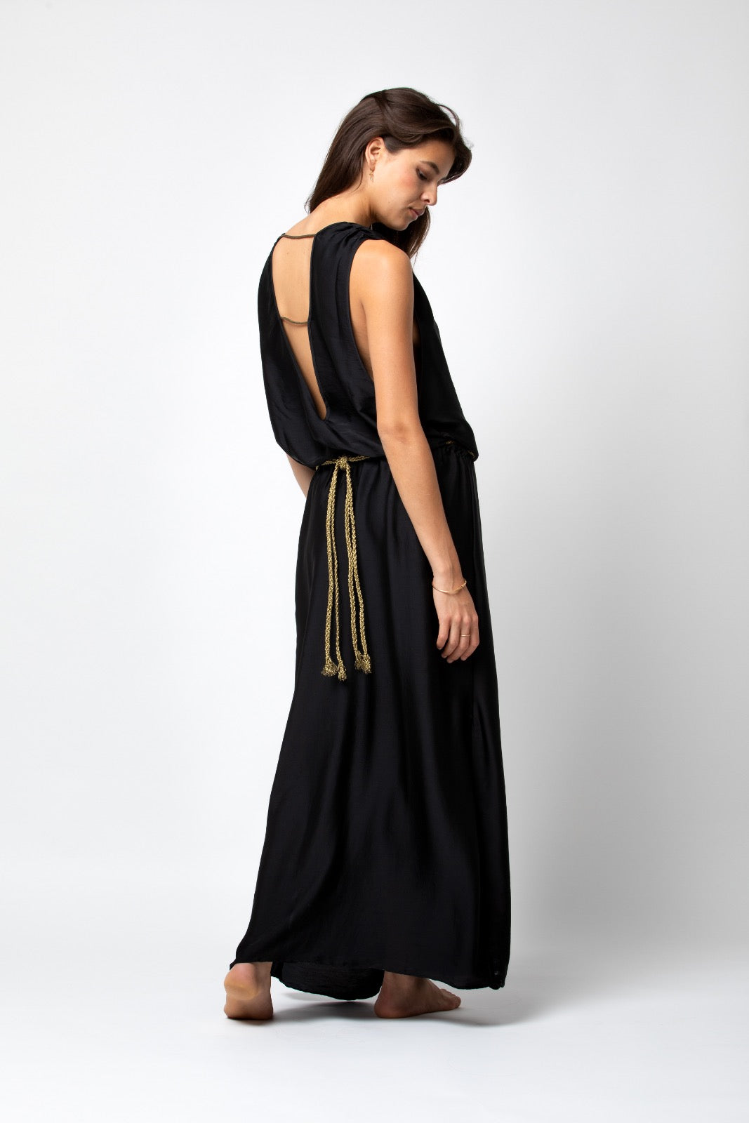 ROBE LONGUE TALI NOIR