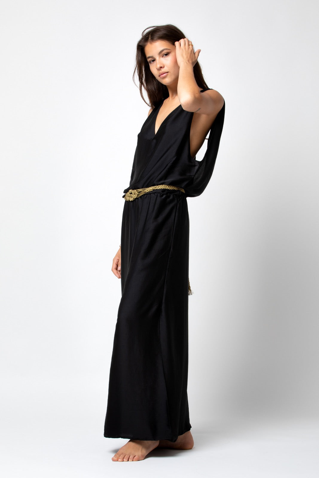 ROBE LONGUE TALI NOIR