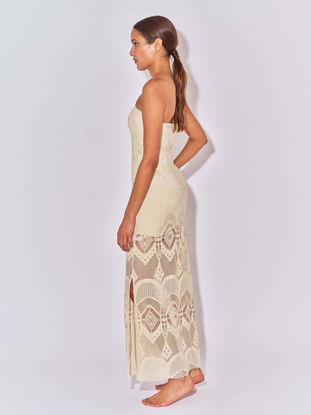 DOUBLURE ROBE LOUISE ECRU