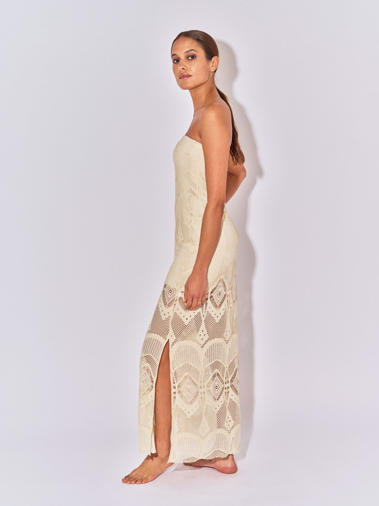 DOUBLURE ROBE LOUISE ECRU