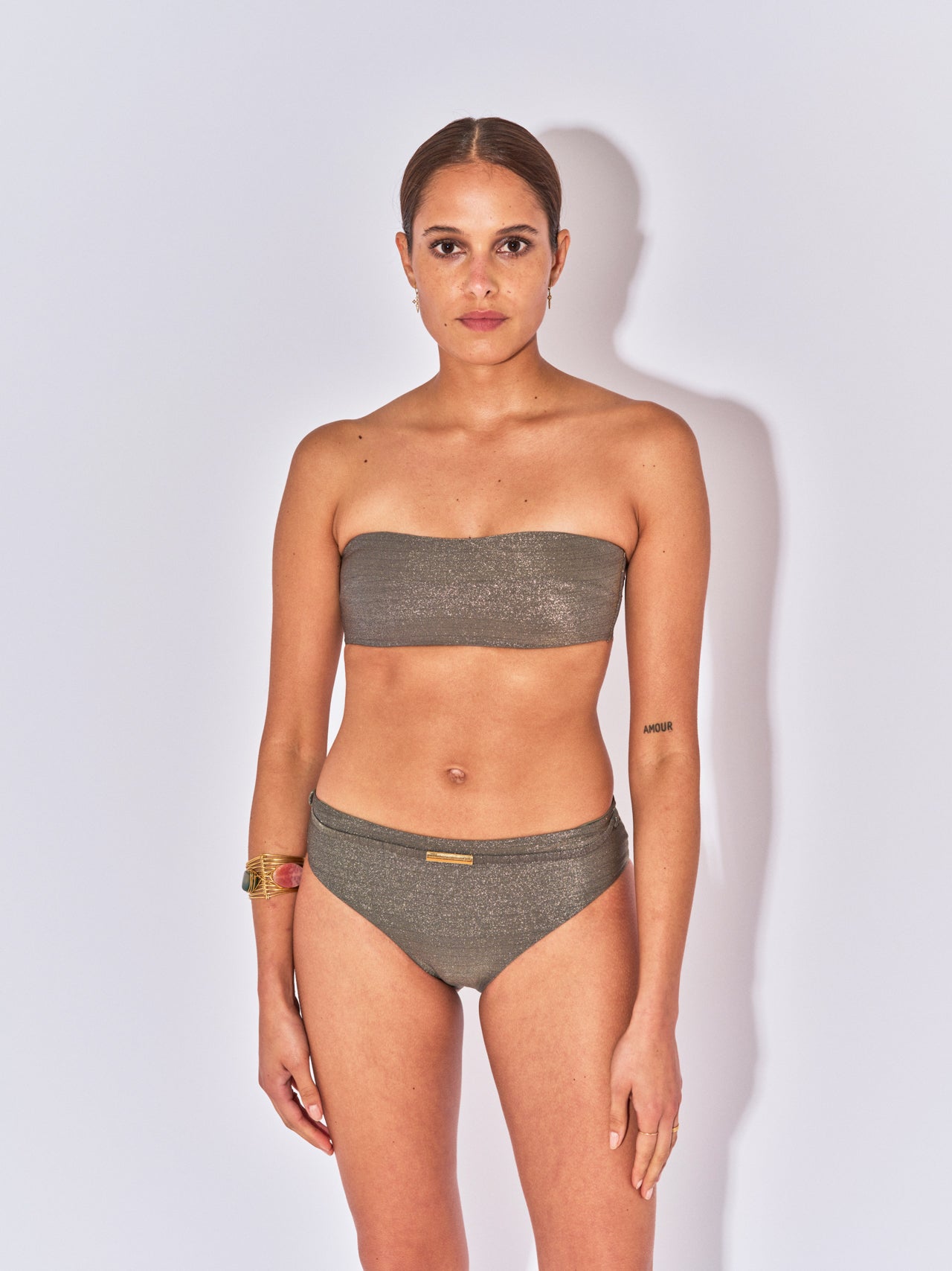 CULOTTE SHORTY NIKI LUREX MINERAL