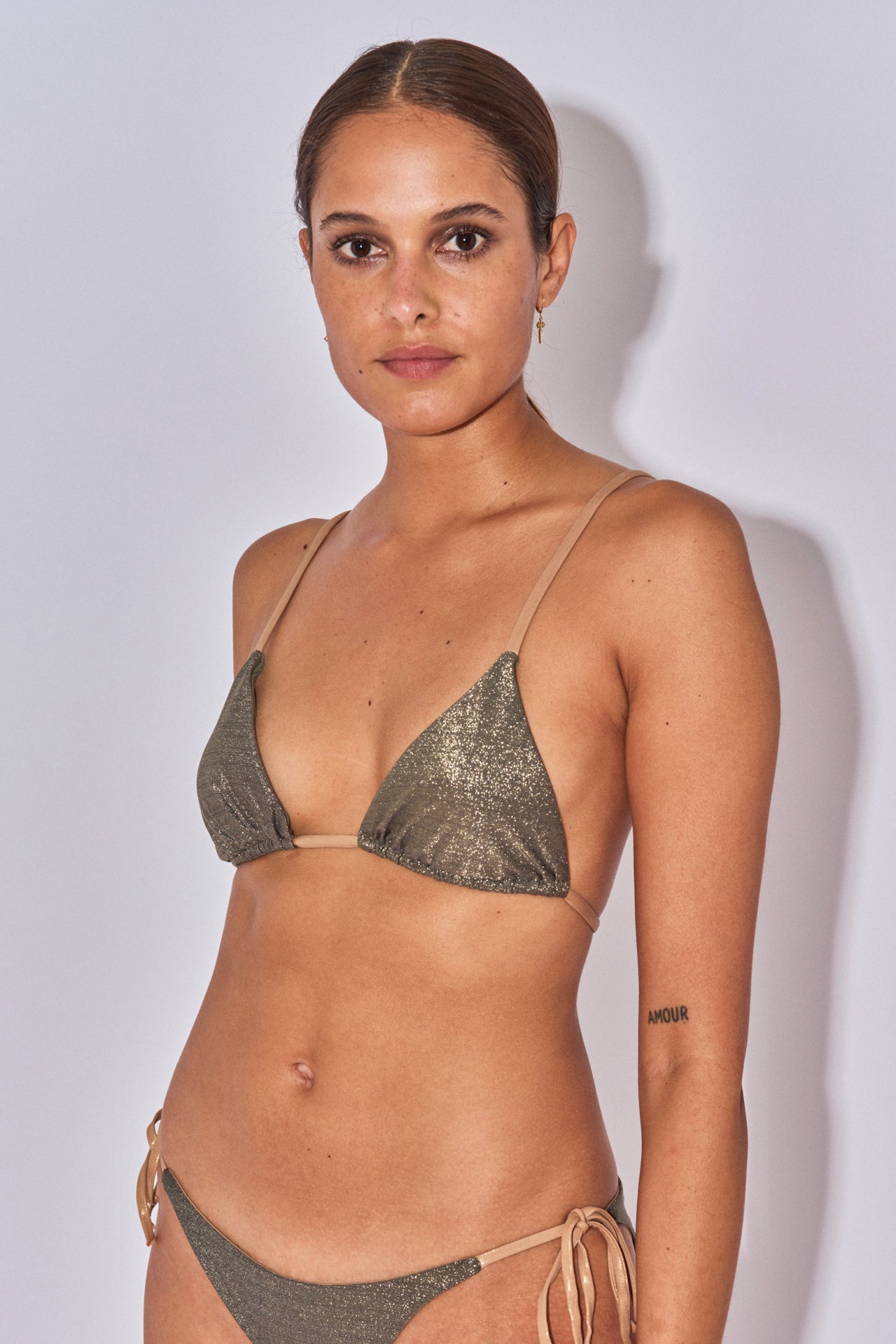 TOP TRIANGLE NIKI LUREX MINERAL
