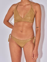 CULOTTE A NOUER TESS LUREX DORE