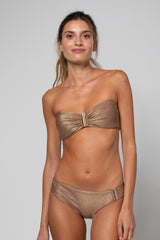 TOP BANDEAU BIJOU SOFIANE LUREX GOLD