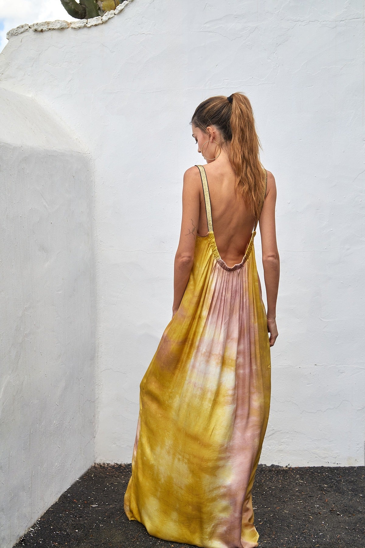 ROBE LONGUE ALIA IMPRIMÉ DESIERTO