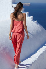 PANTALON SAROUEL EDEN LITCHI