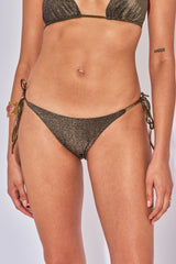 CULOTTE A NOUER REVERSIBLE KATE NOIR LUREX