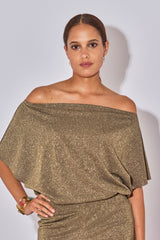 TOP COL BARDOT THAIS MINERAL LUREX